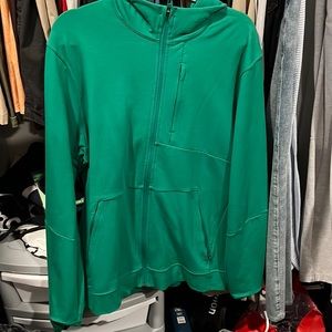 Lululemon green city sweat zip up